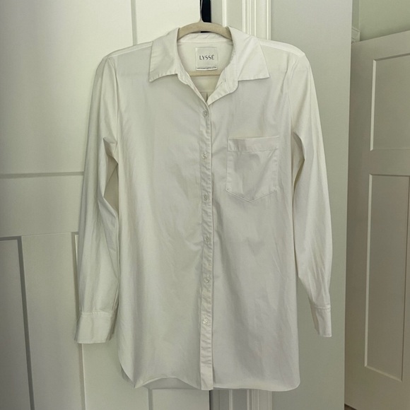 Lysse Schiffer Button Down Shirt sz M - Picture 6 of 9